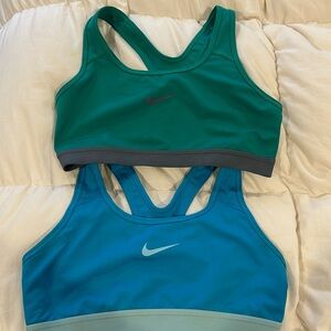 Two Nike bras